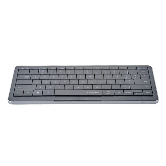 Clevetura S (Windows) — Compact Wireless Keyboard with Touch on the Keys - BLACK