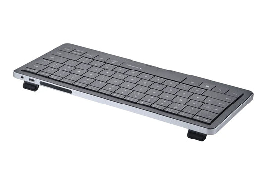 Clevetura S (Windows) — Compact Wireless Keyboard with Touch on the Keys - BLACK